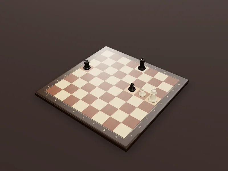 A sparse chessboard with White's king on h5, a pawn on g5, Black's pawn on f5, and a rook on a5.